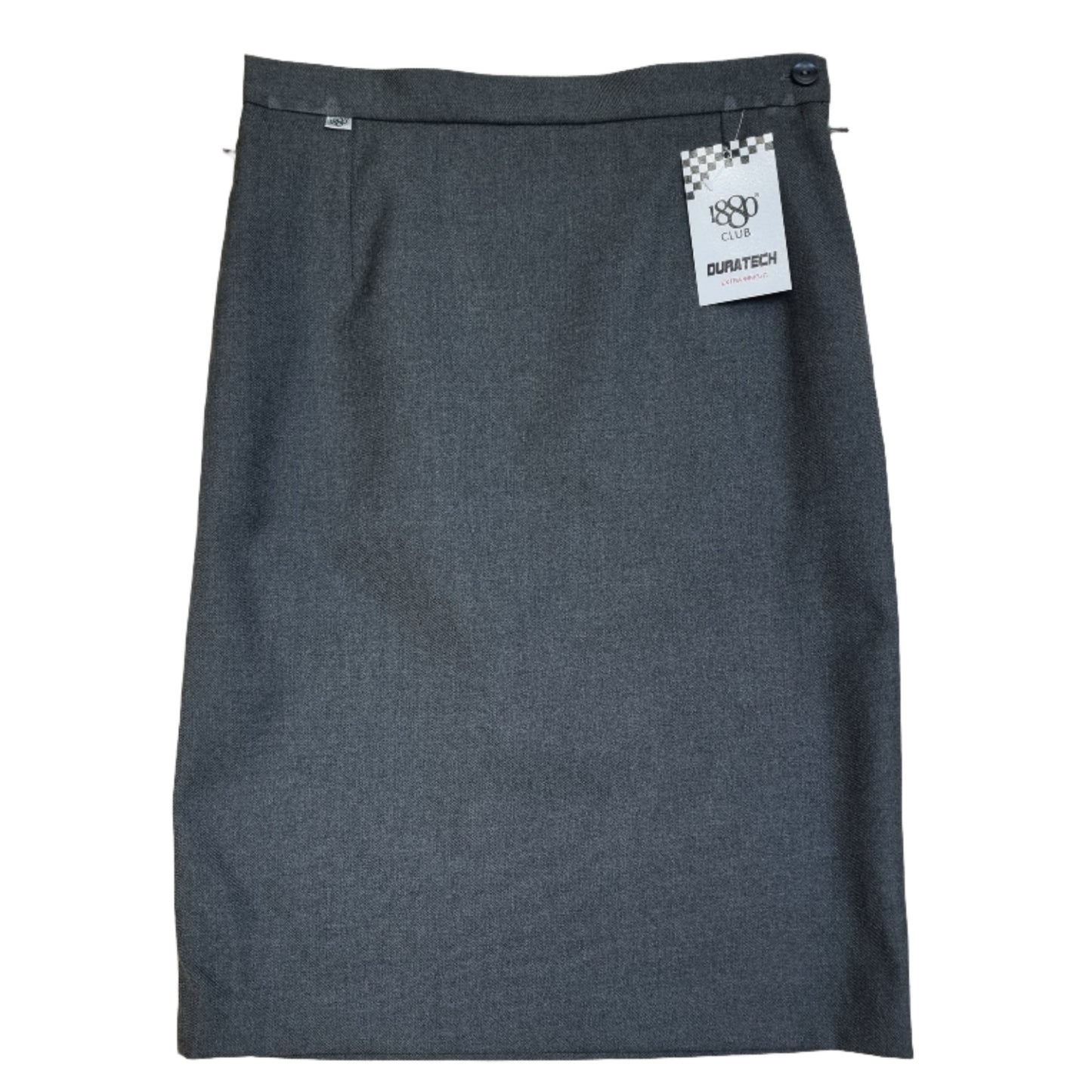 1880 Club Grey Straight Skirt