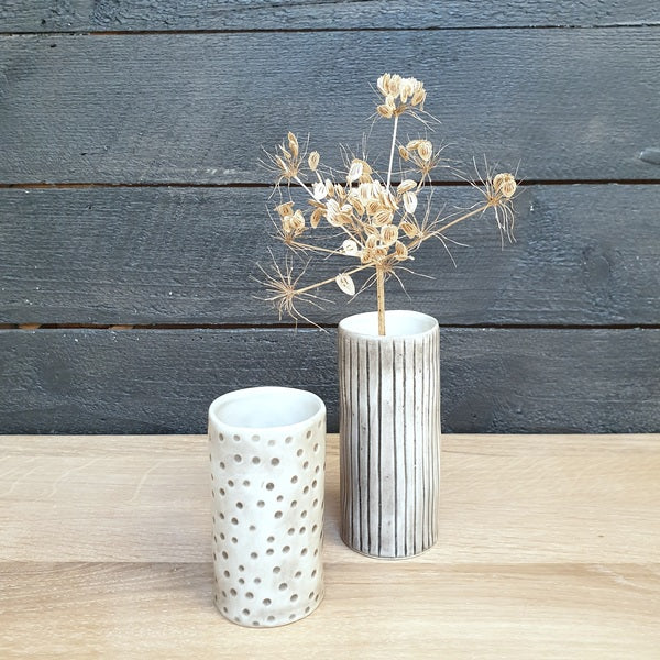 Hand-Painted Vase
