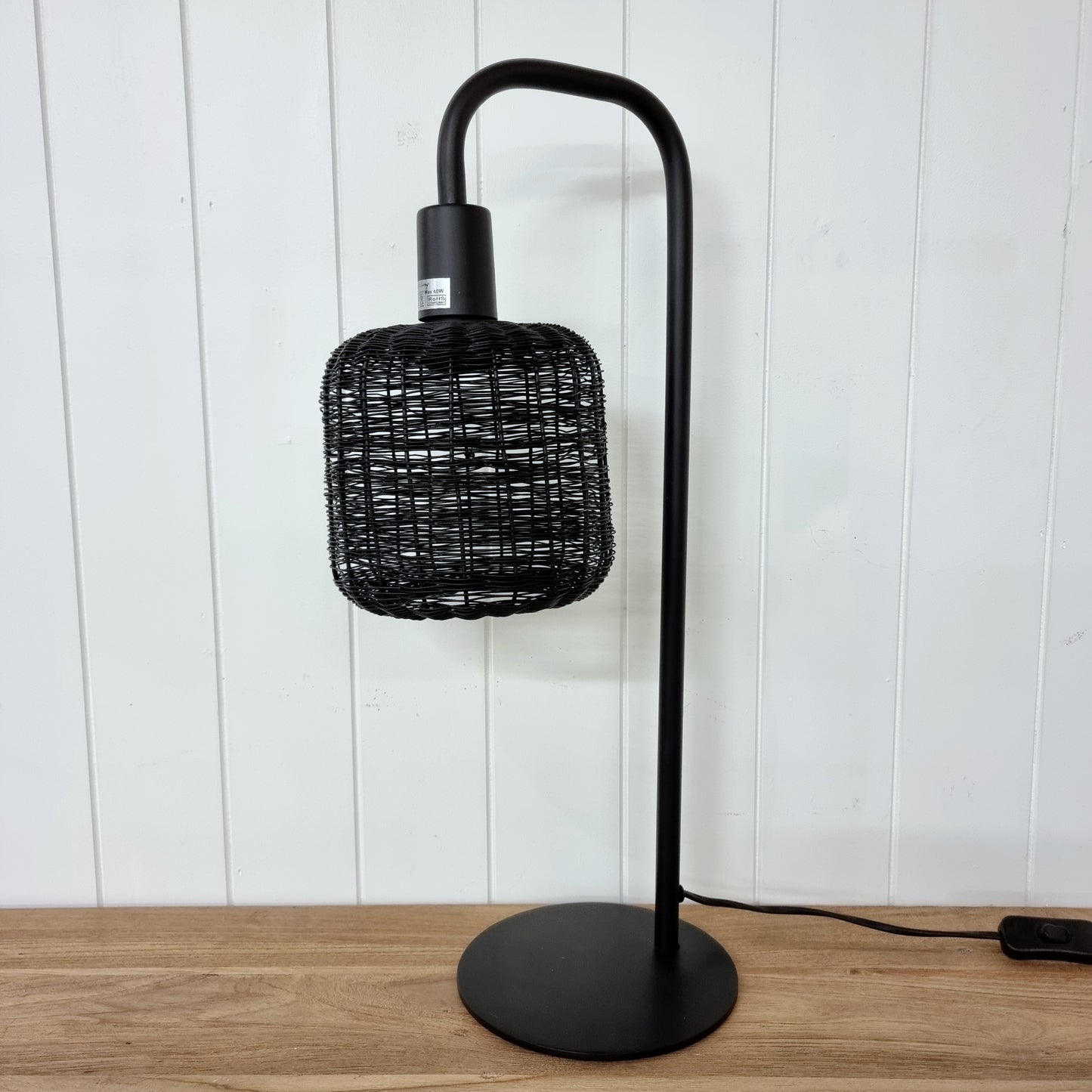 Lekang Table Lamp - Matt Black