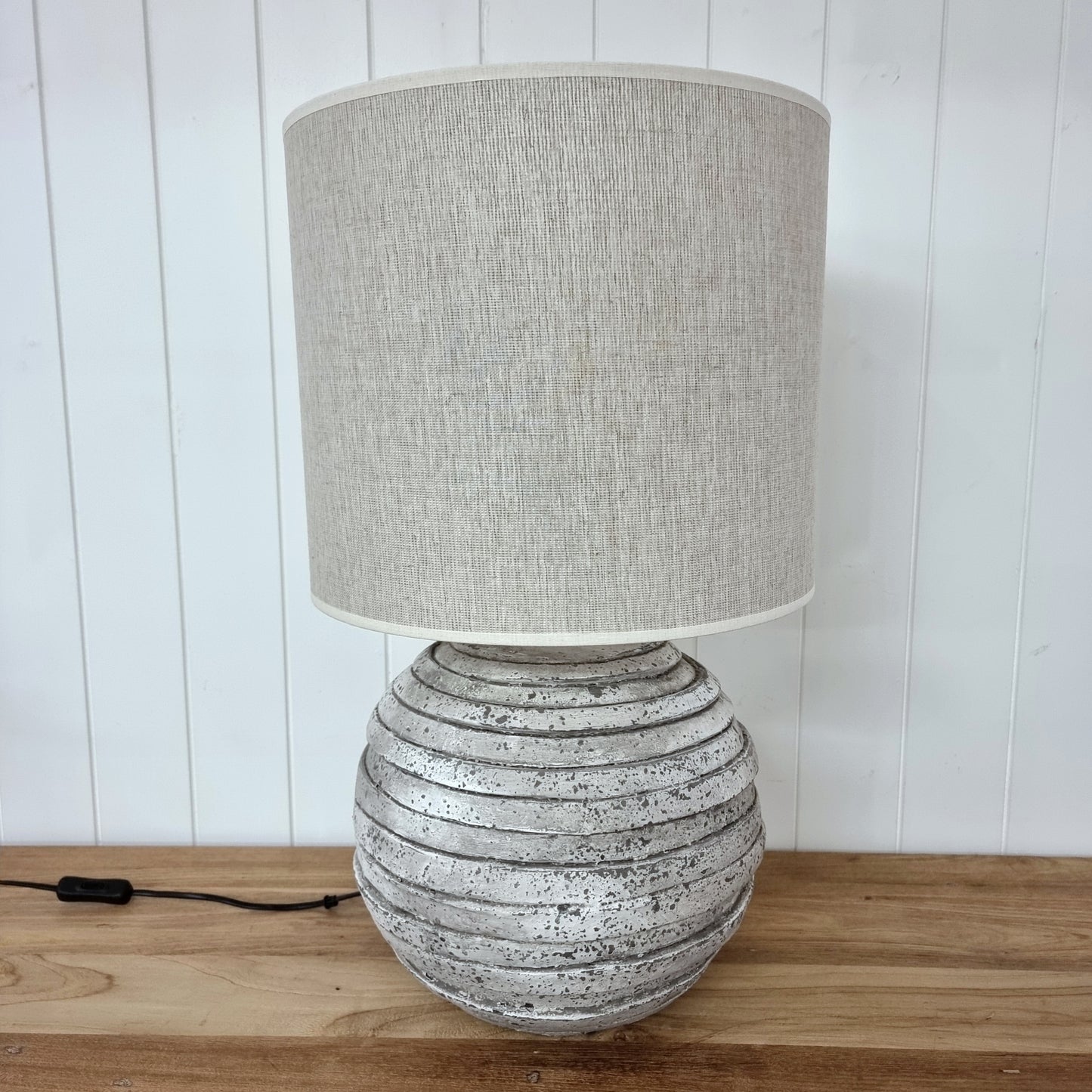 Antique Grey Lamp