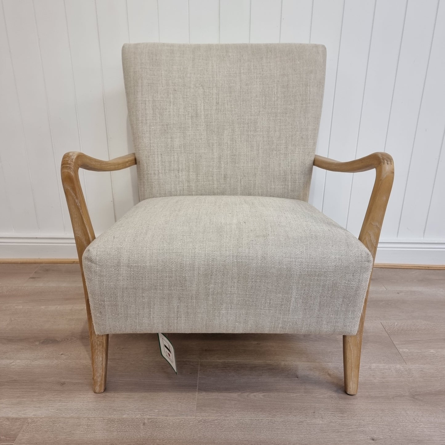 Natural Linen Armchair