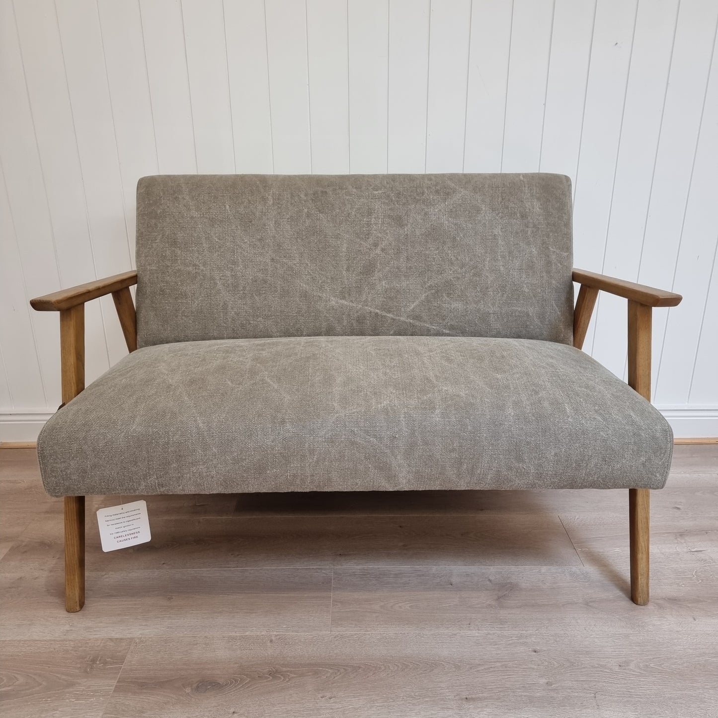 Pebble Linen 2 Seater Sofa