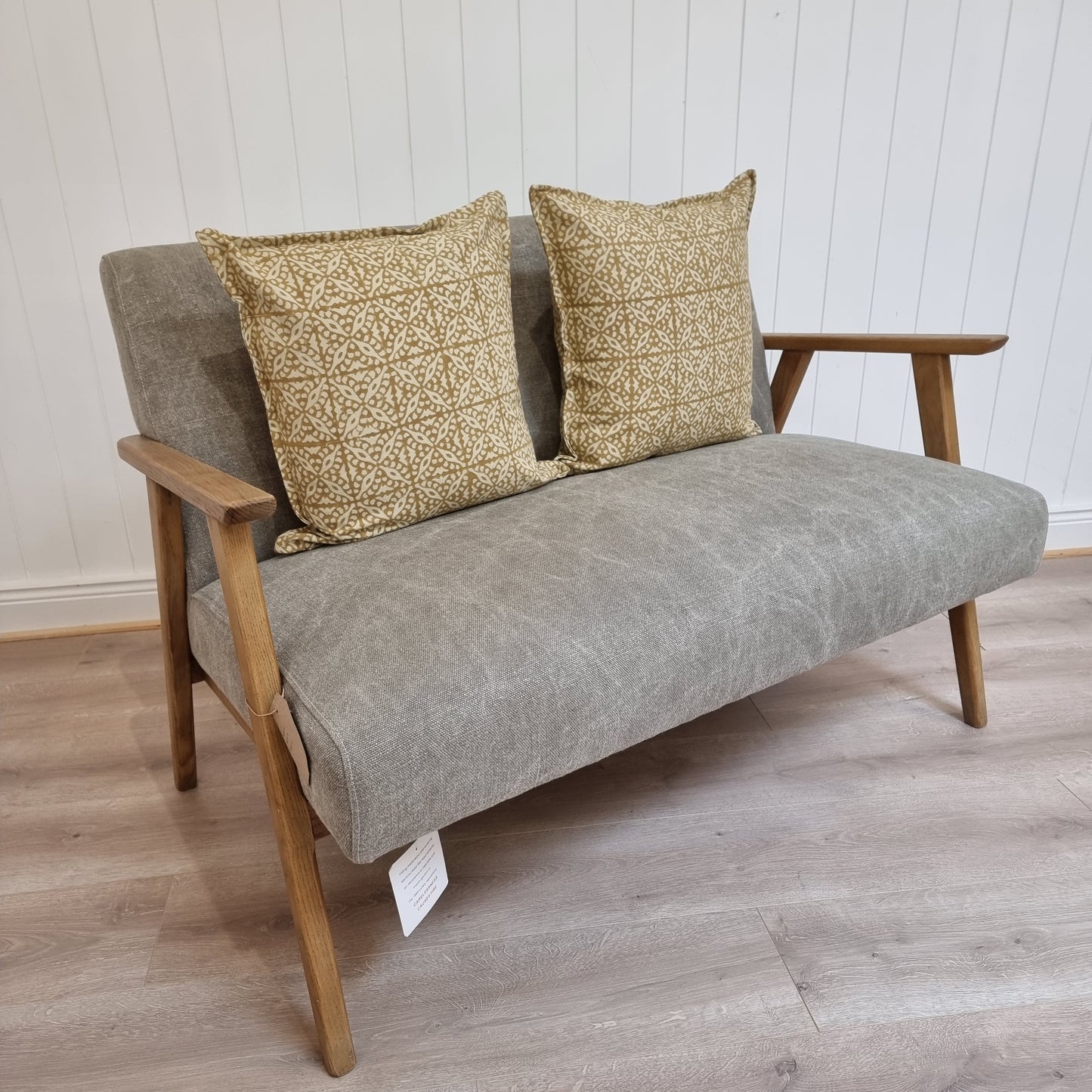 Pebble Linen 2 Seater Sofa