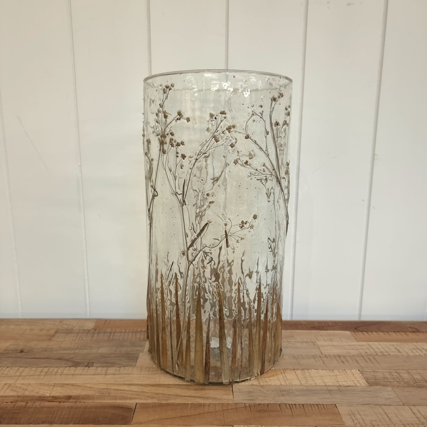 Flower Lantern Vase - Clear