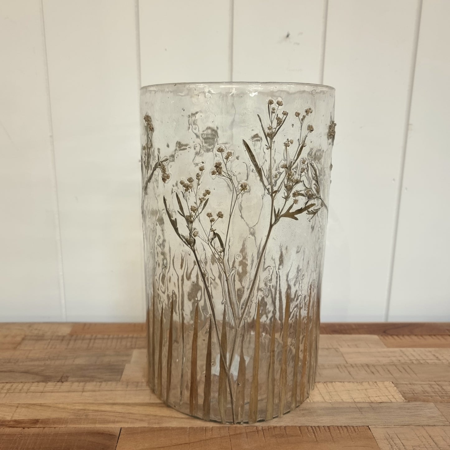 Flower Lantern Vase - Clear