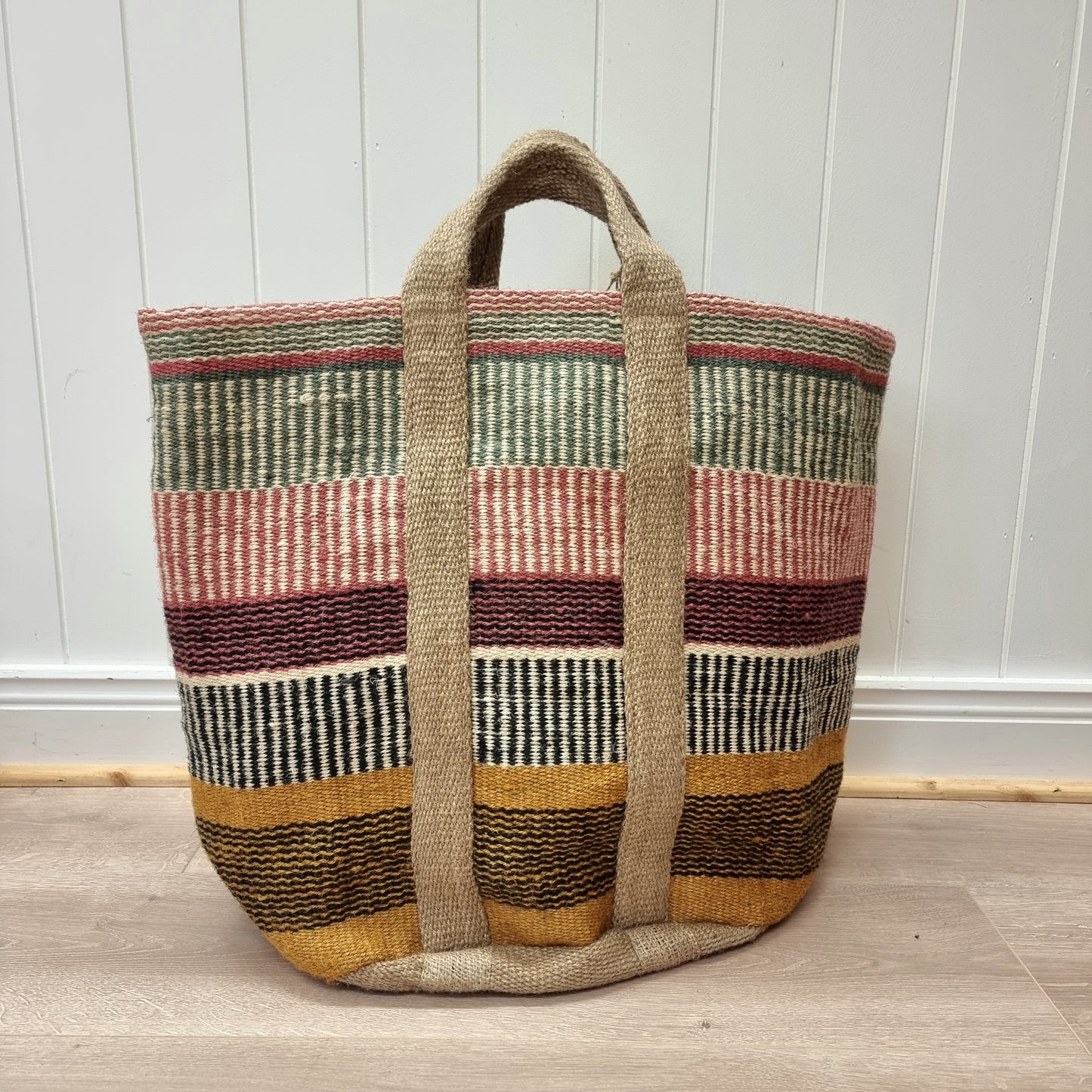 Jute Storage Basket - Multi