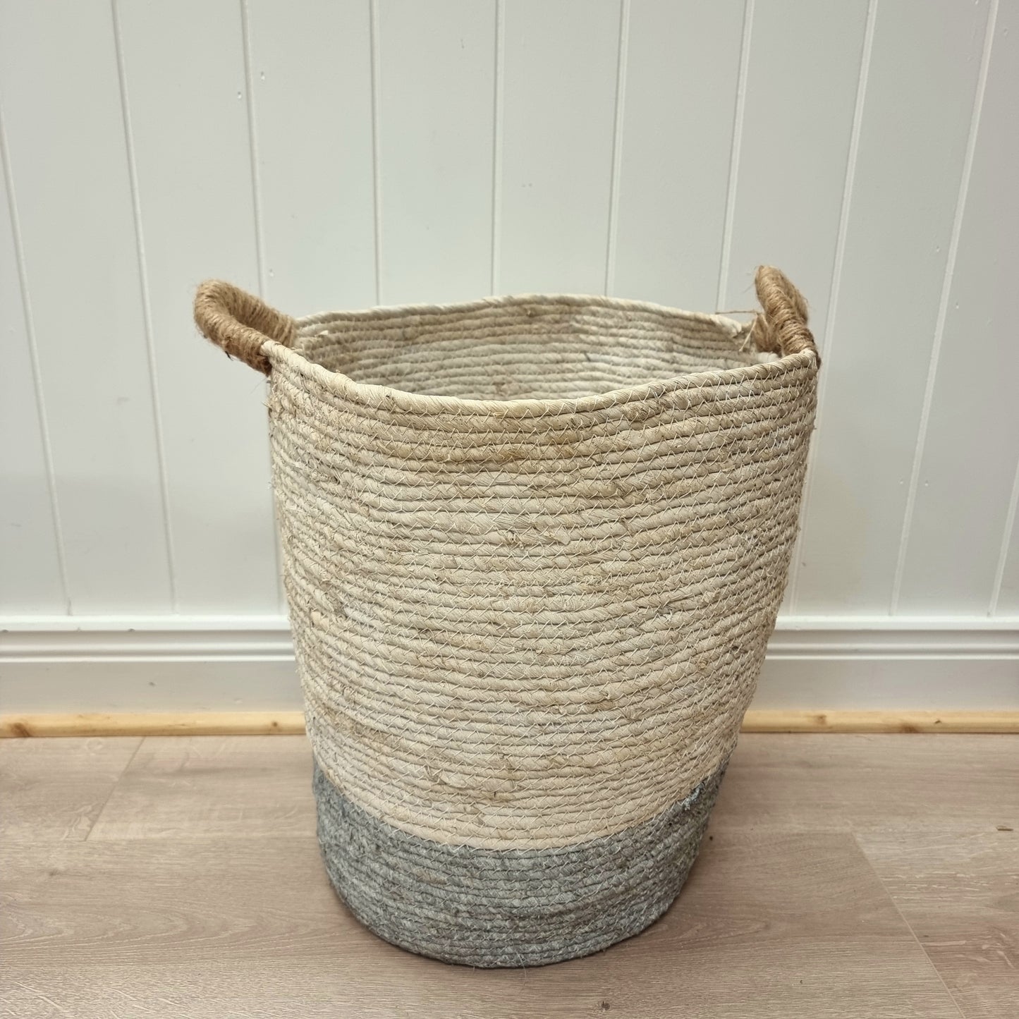 Two Tone Natural Baskets