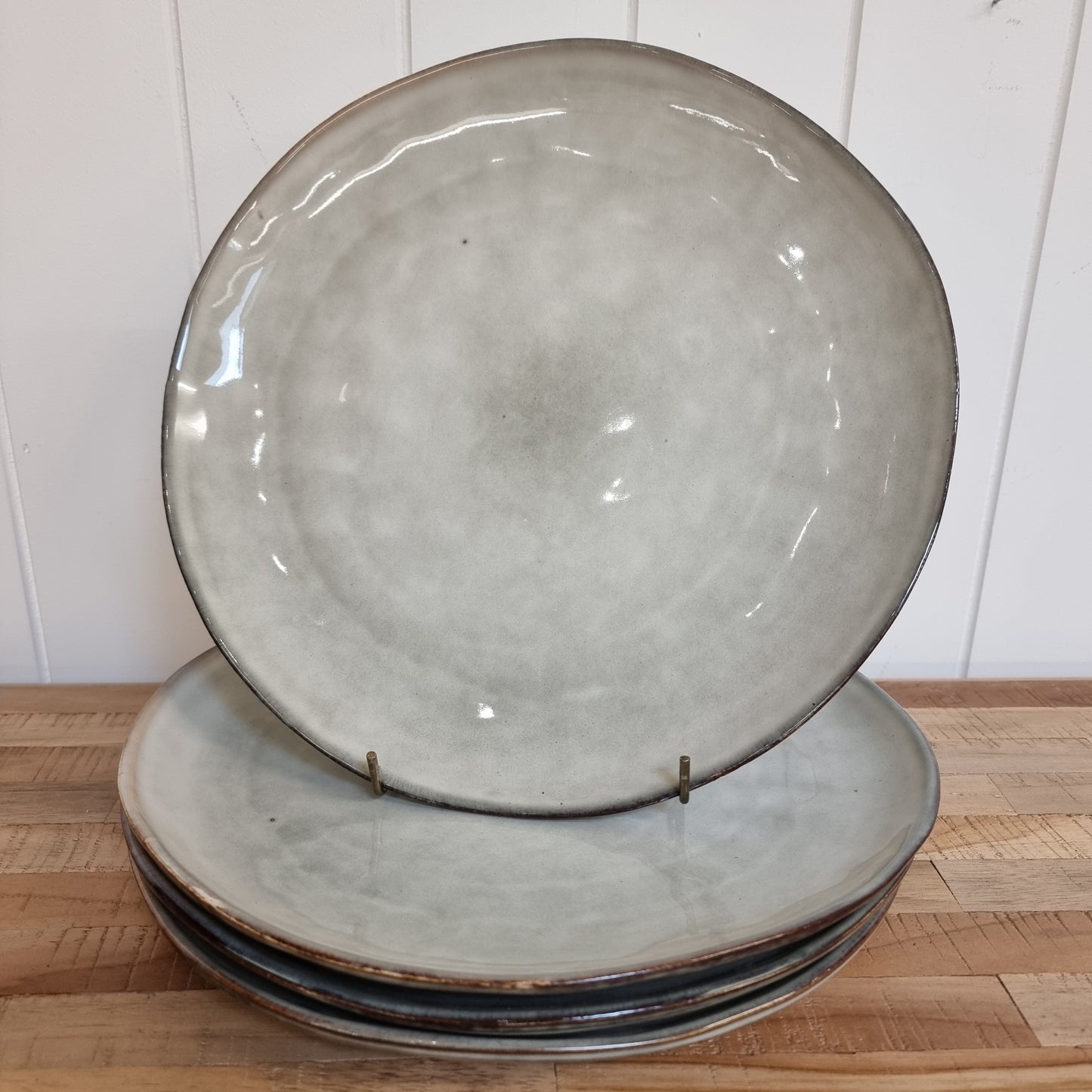 Flax Dinner Plates (Set of 4)