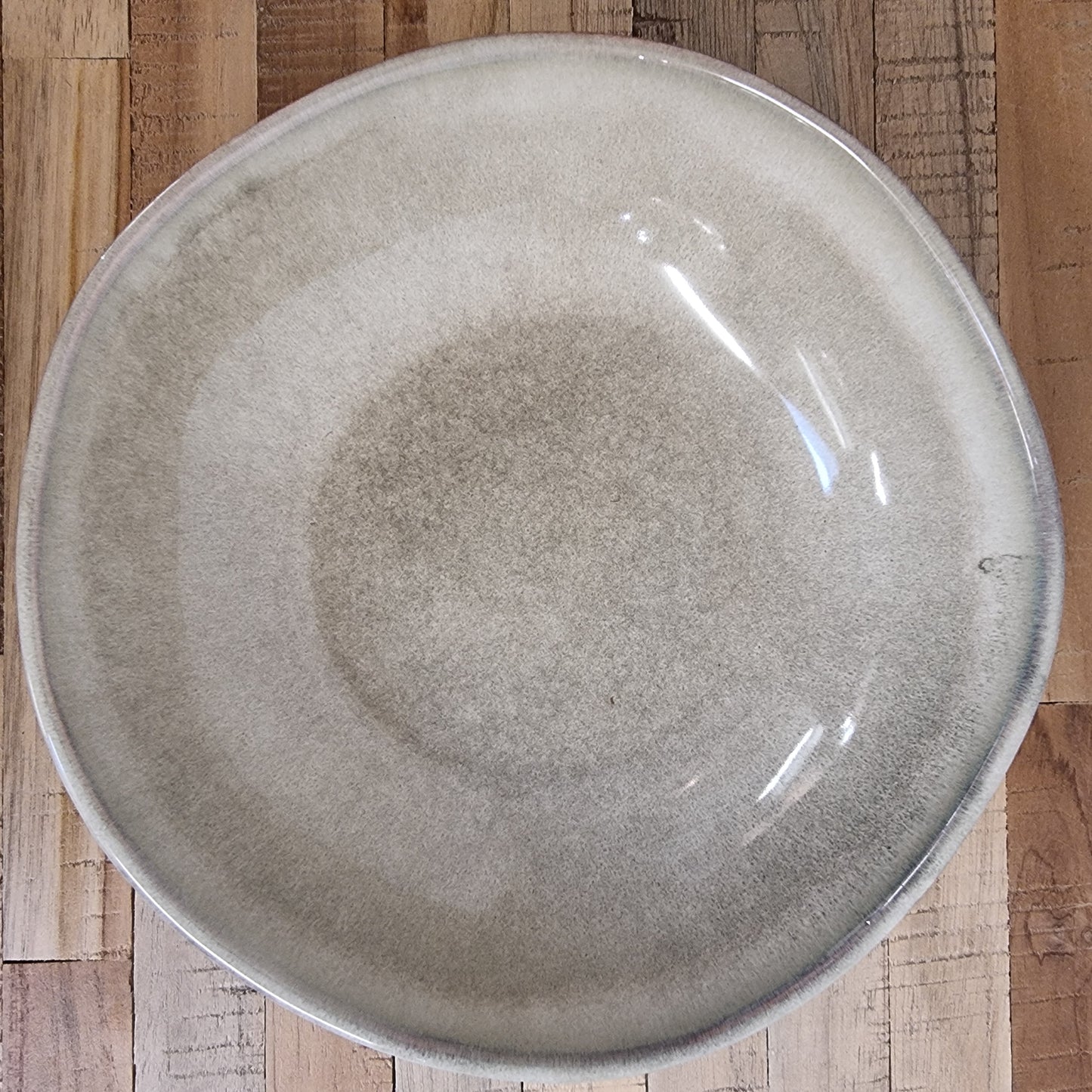 Taupe Reactive Plate Dinner Set