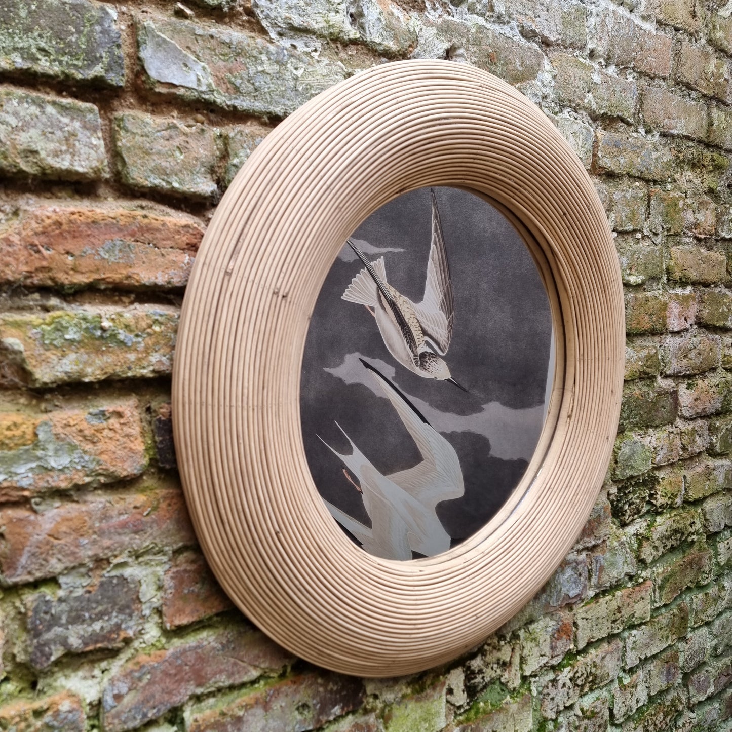 Piedre Mirror - Natural Rattan