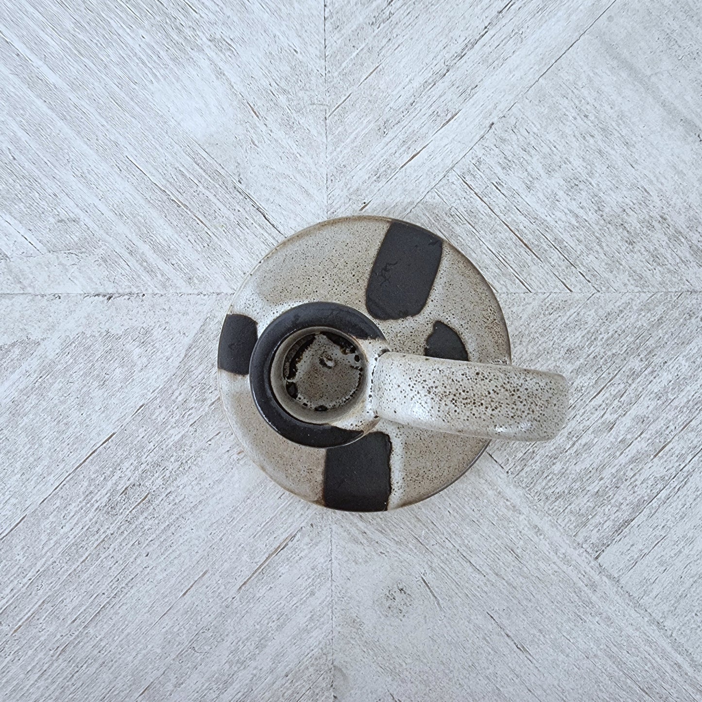 Eden Candleholder - Brown Melange