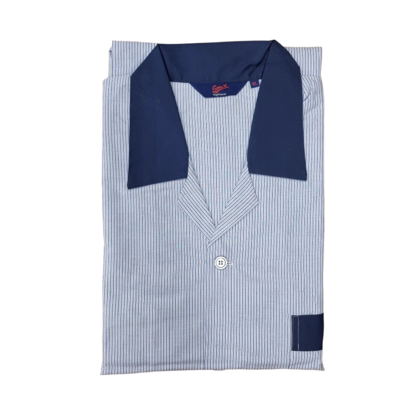 Somax Pyjamas - Pale Blue Stripe