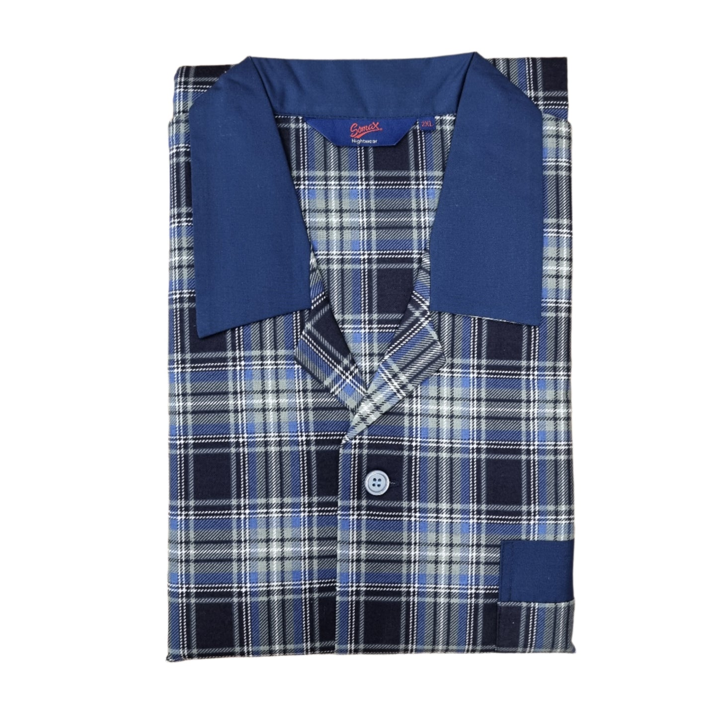 Somax Pyjamas - Blue/Green (2XL)