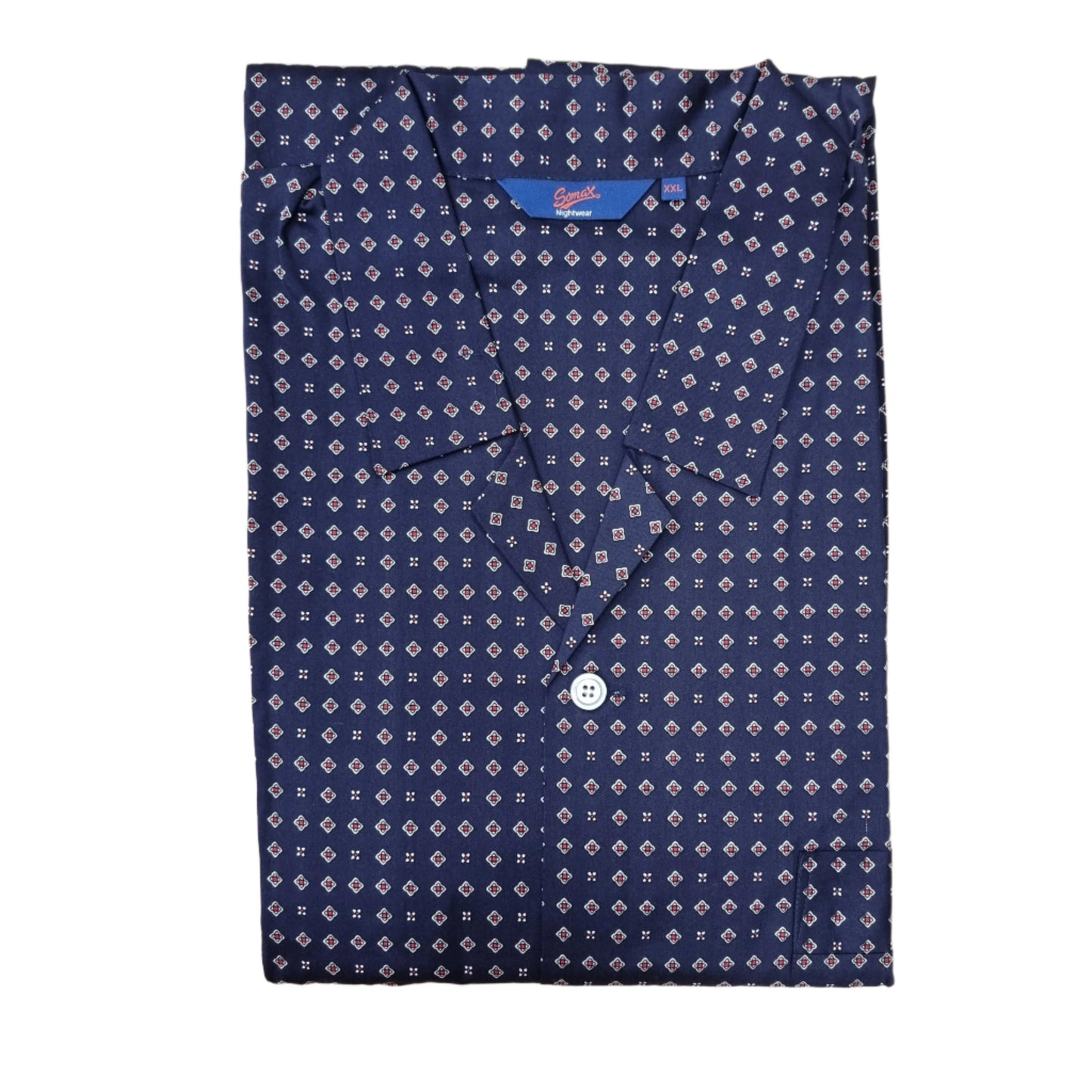 Somax Pyjamas - Navy Pattern (2XL)