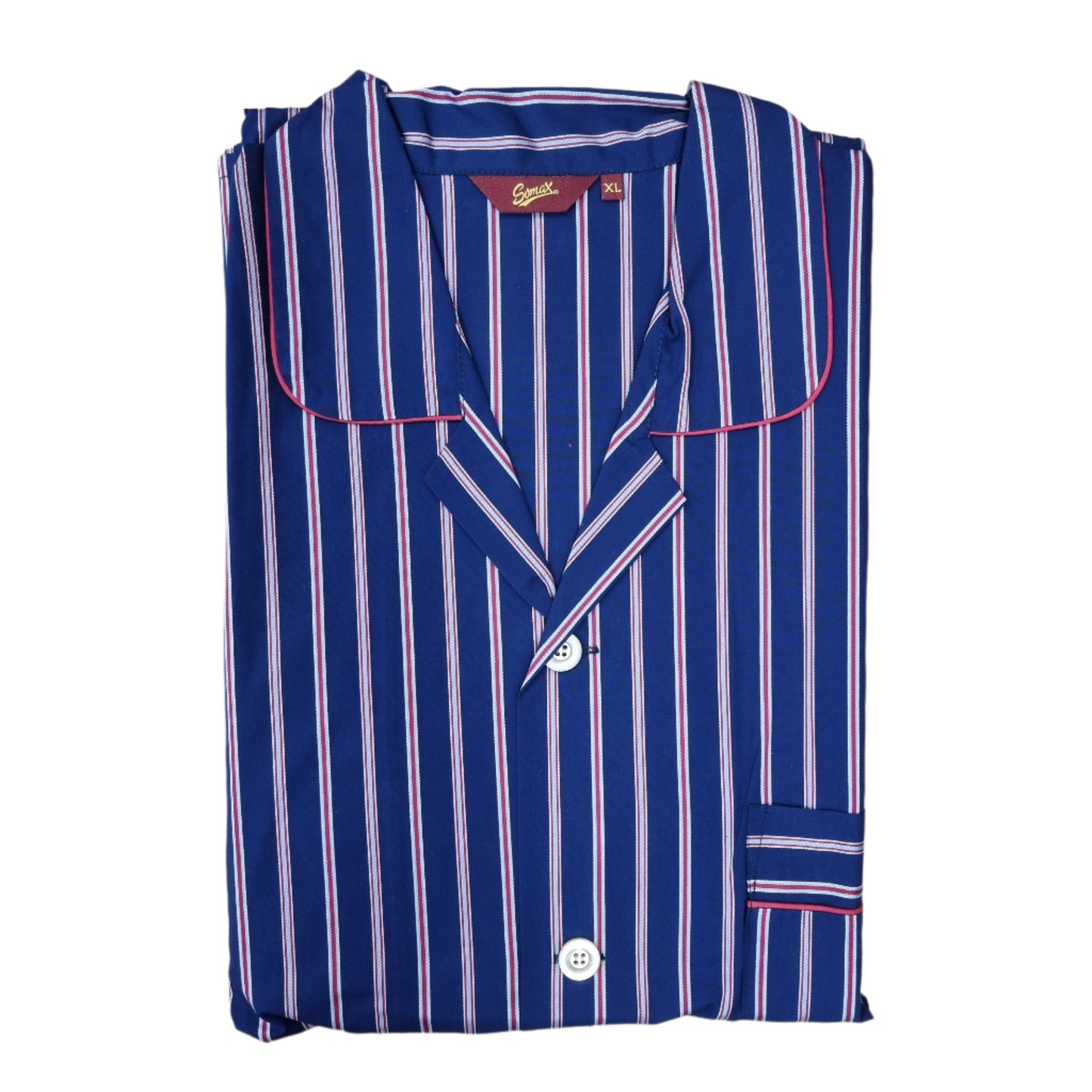 Somax Pyjamas - Navy stripe