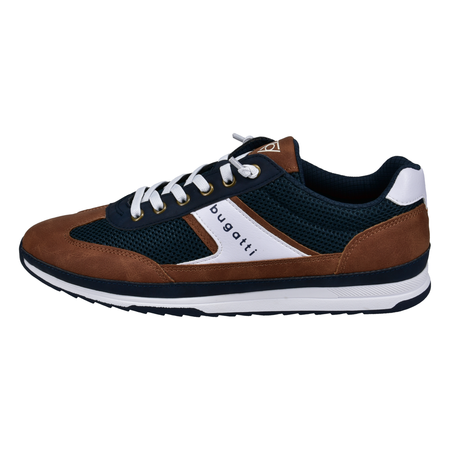 Bugatti Shoes - Dark Blue/Cognac (321-A3A01)