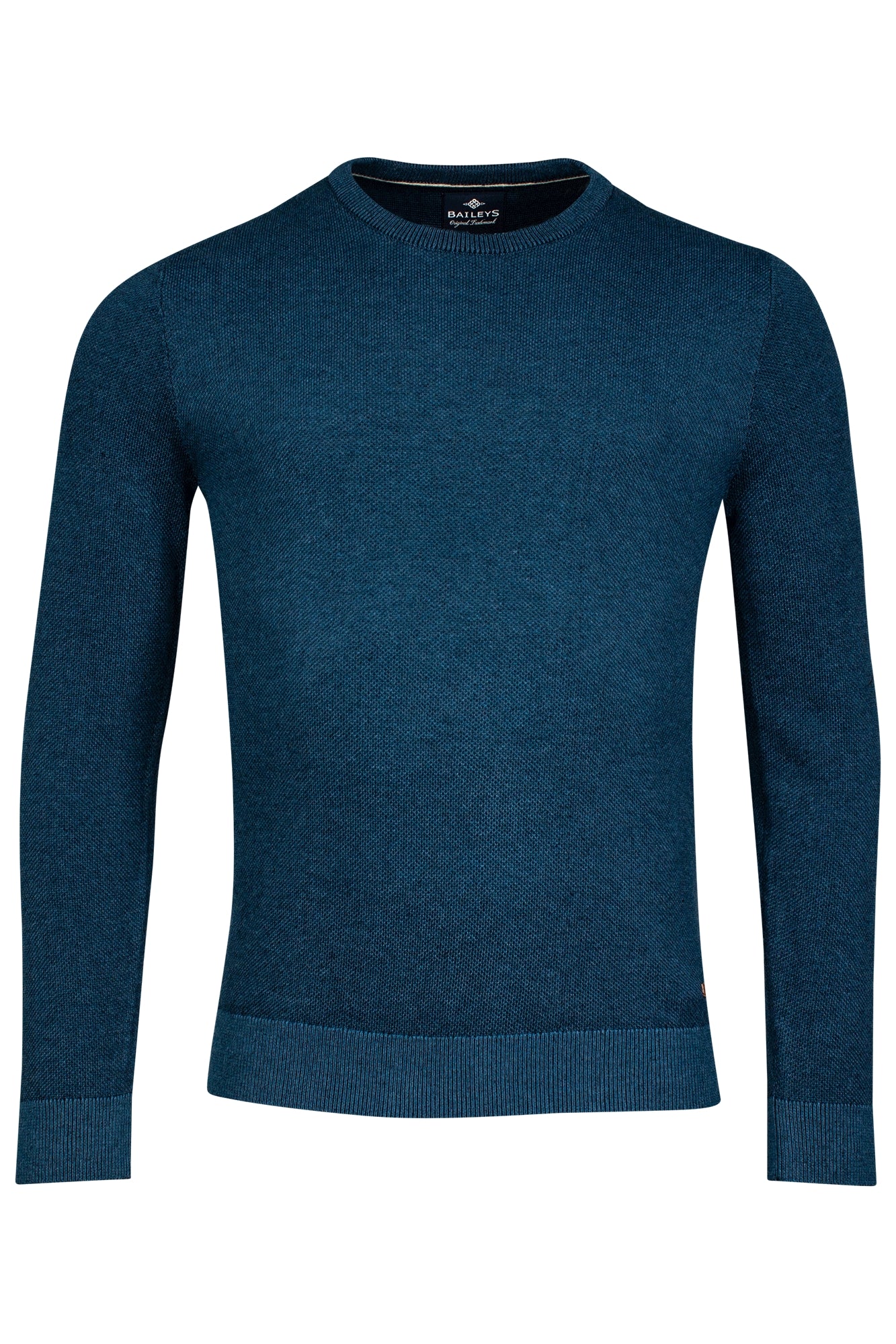Baileys Modern Fit Round Neck Knitwear - Blue