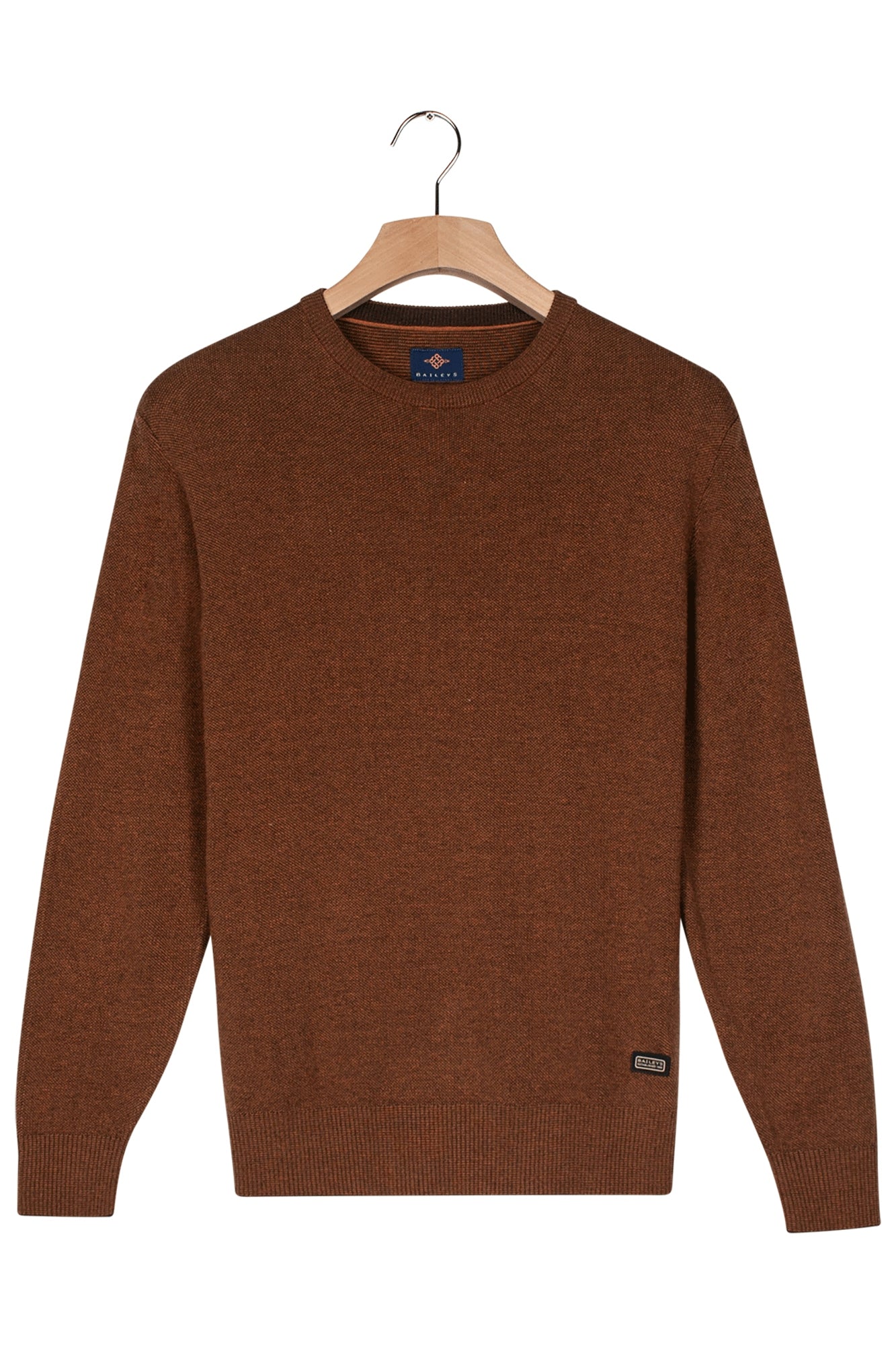 Baileys Round Neck Knitwear - Copper