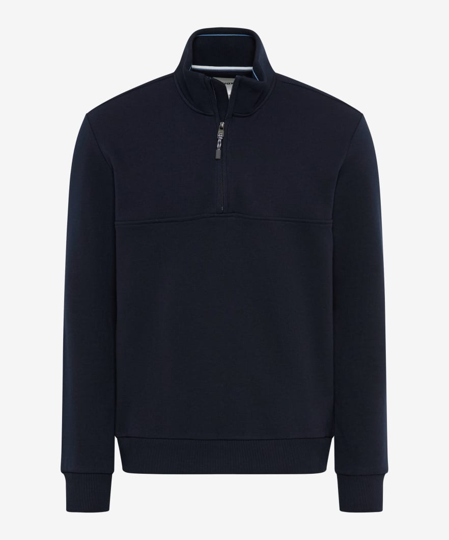 Brax Quarter Zip Sweatshirt - Navy
