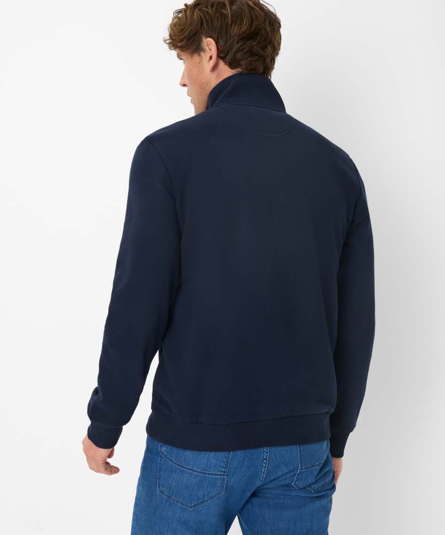 Brax Quarter Zip Sweatshirt - Navy