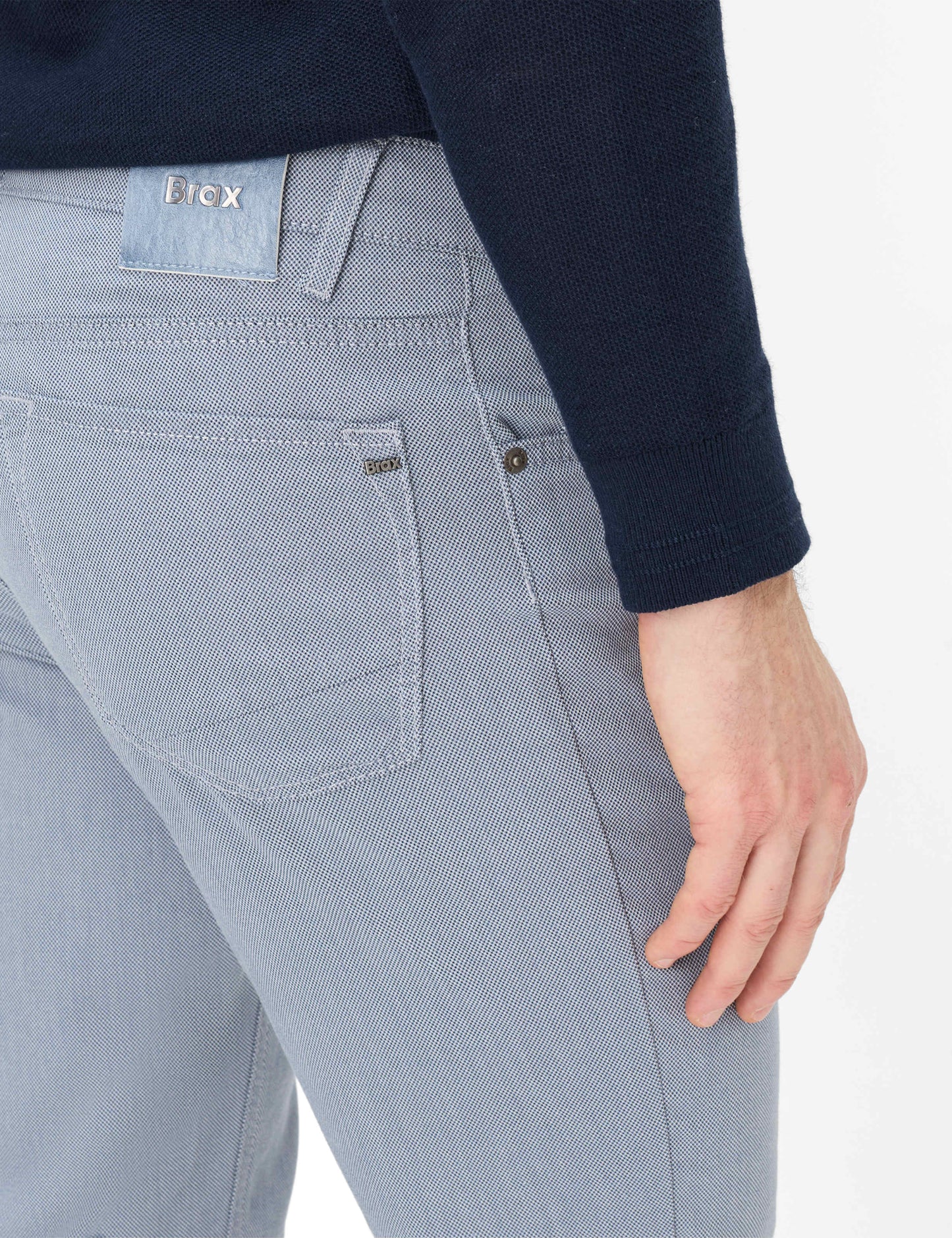 Brax Trousers - Chuck - Smoke Blue