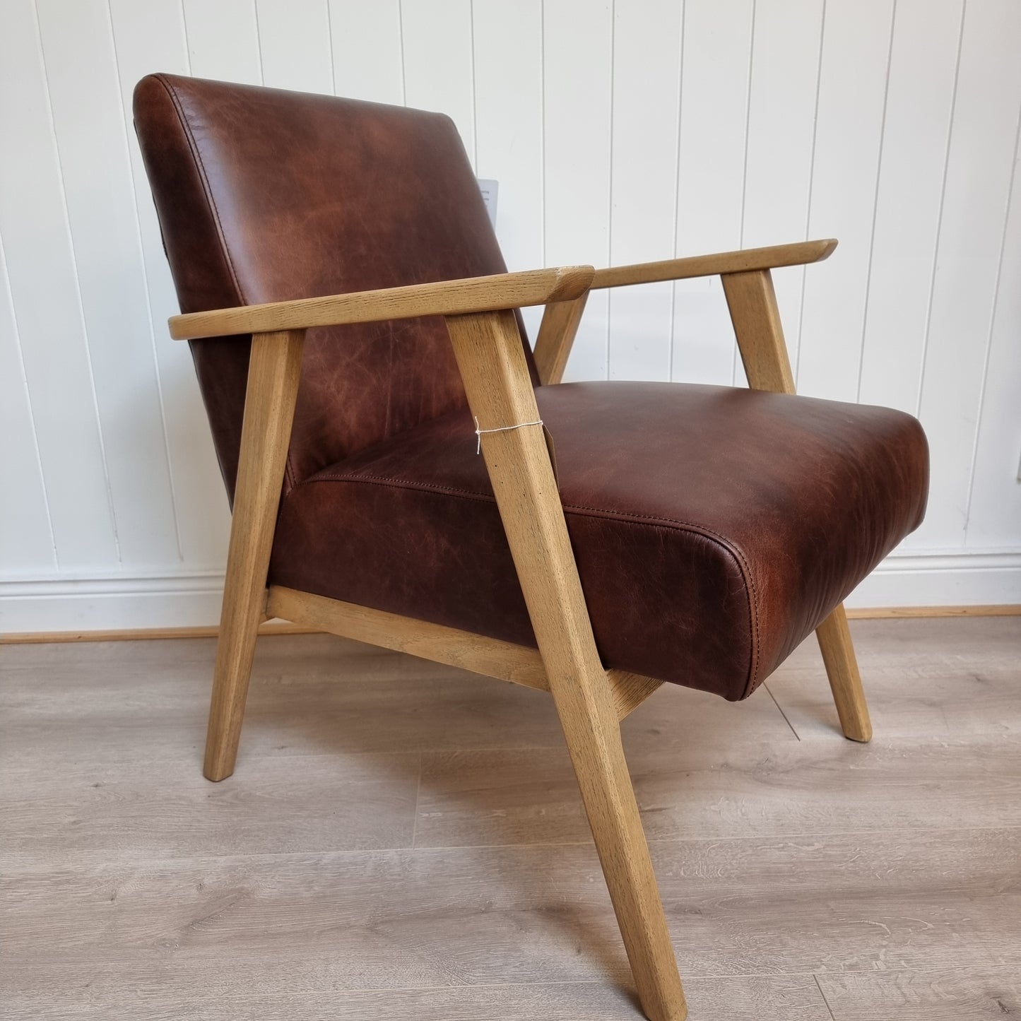 Leather Armchair - Vintage Brown