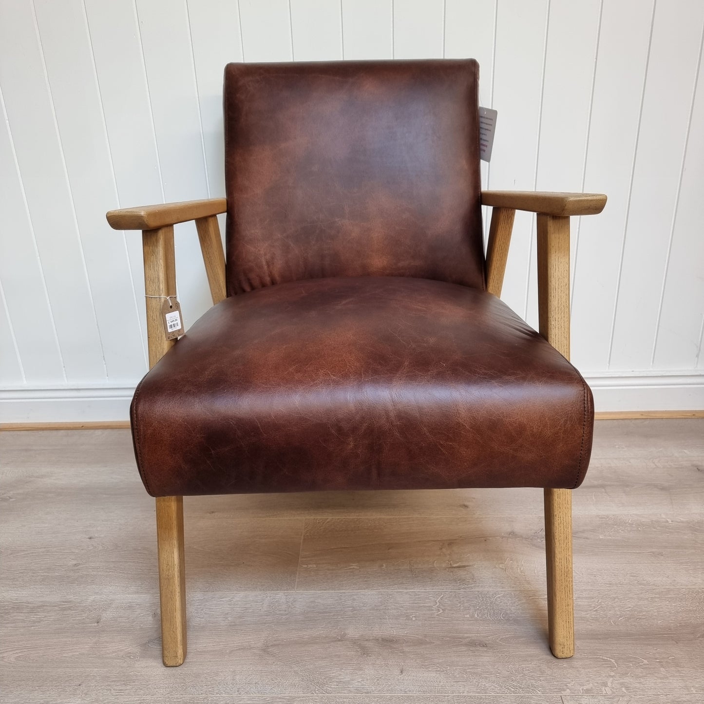 Leather Armchair - Vintage Brown