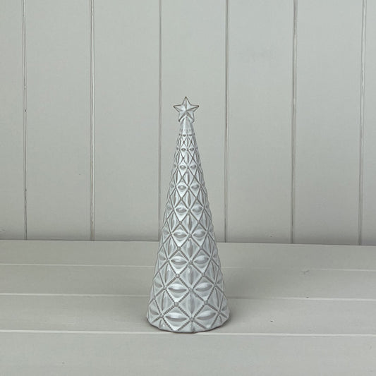 Glazed Ceramic Tree Ornament (D)