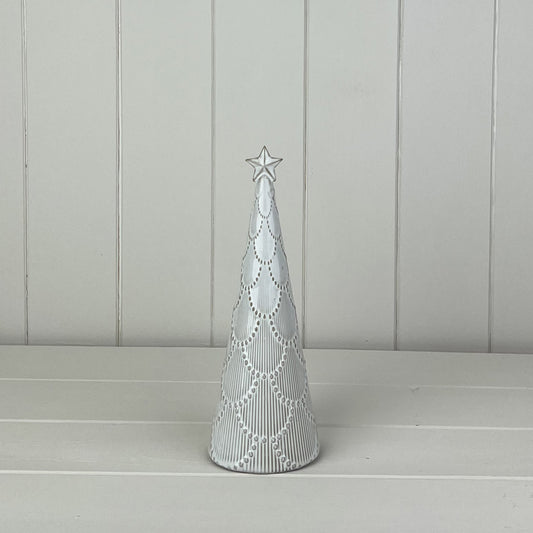 Glazed Ceramic Tree Ornament (A)