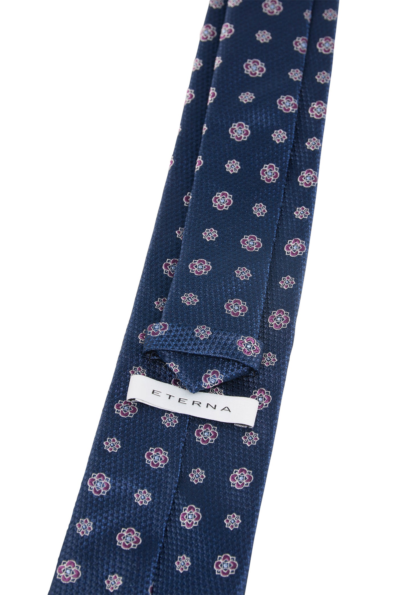 Eterna Silk Tie - Flower - Violet