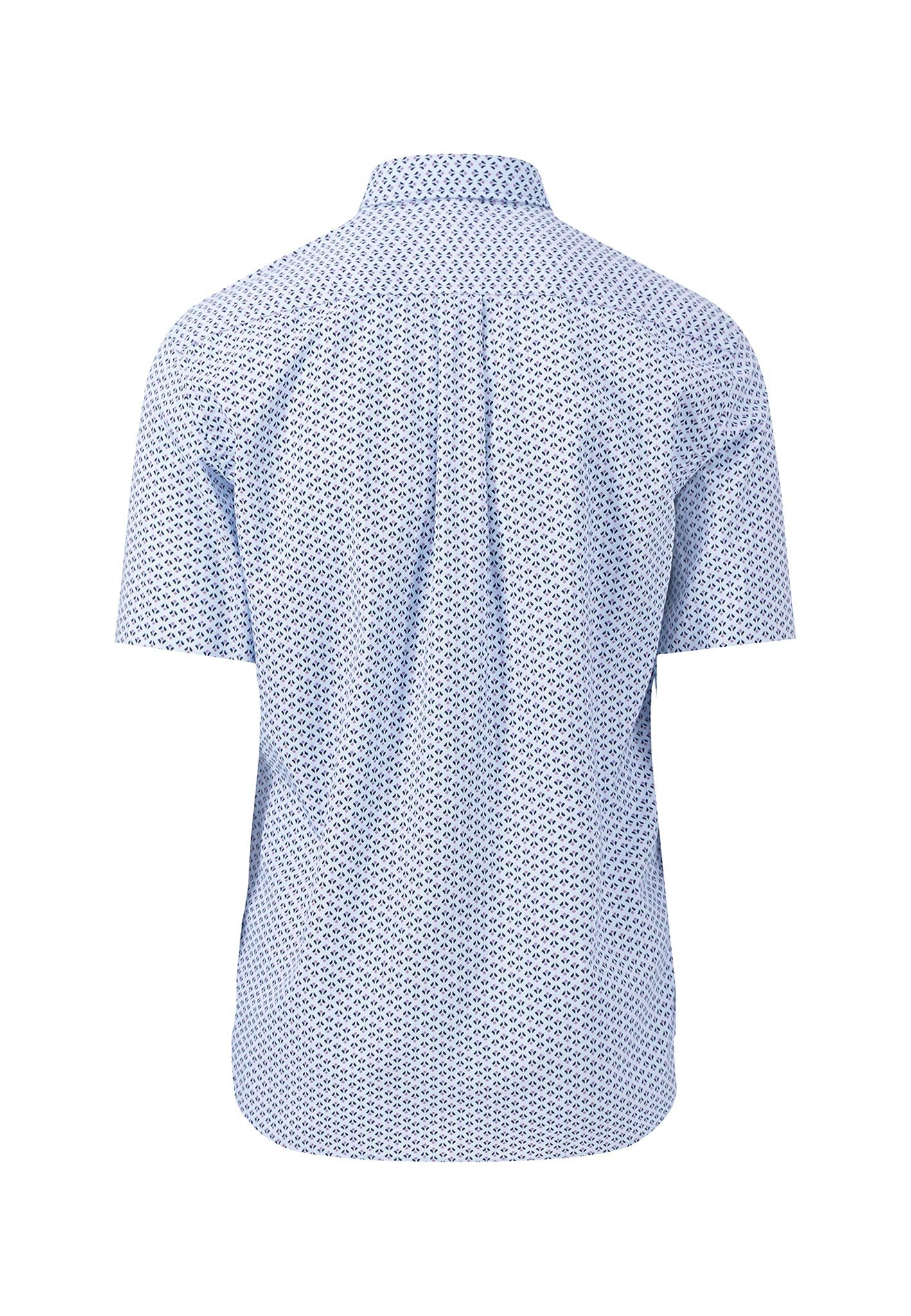 Fynch Hatton Short Sleeve Shirt - Dusty Lavender