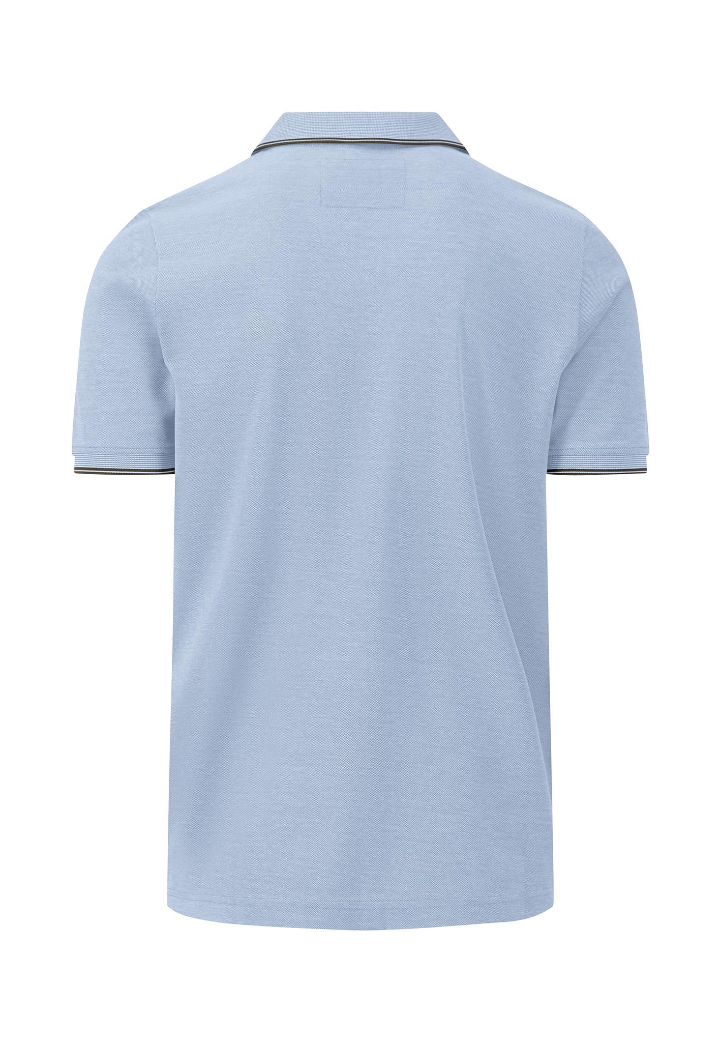 Fynch Hatton Polo Shirt - Two Tone - Summer Breeze