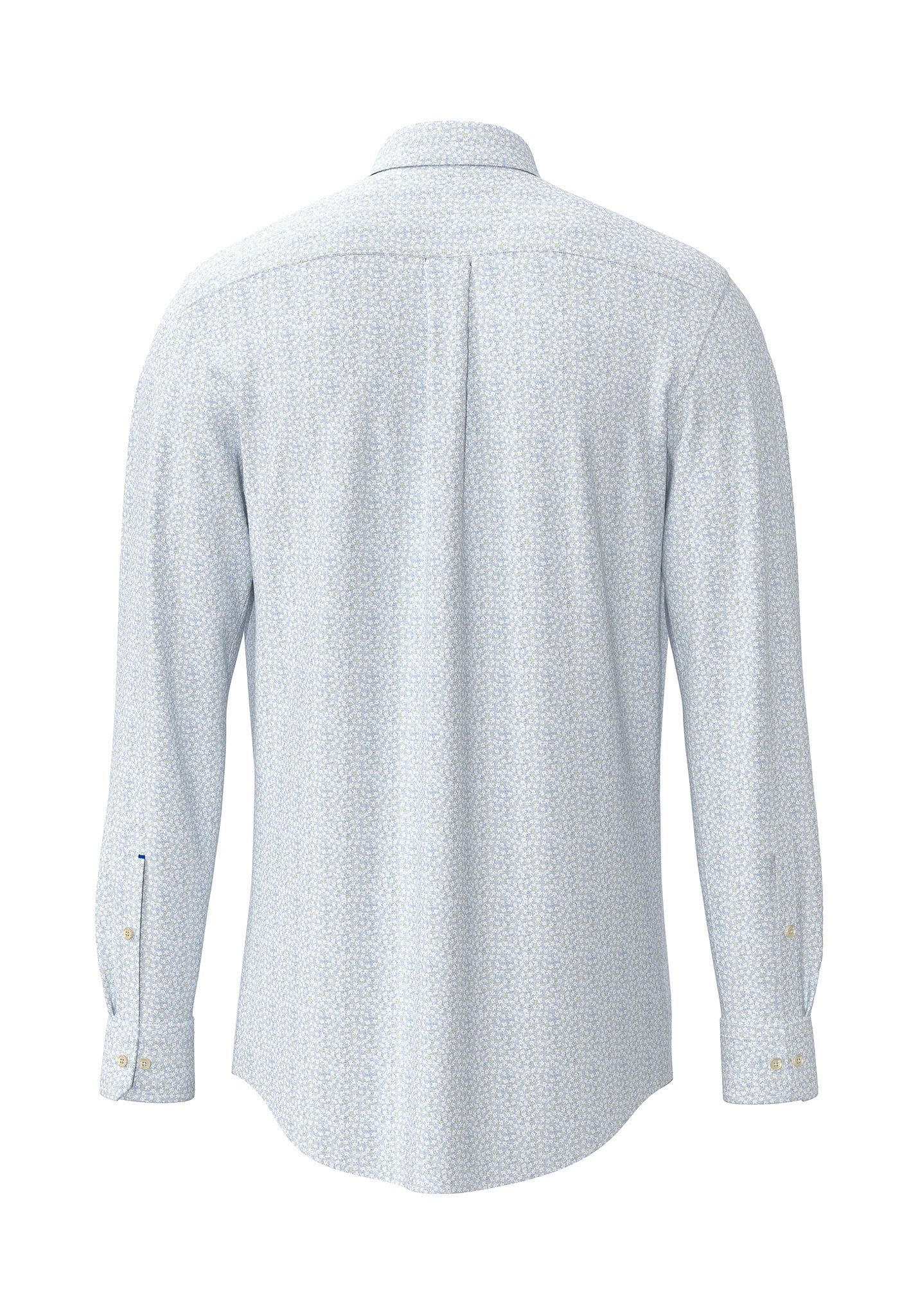 Fynch Hatton Shirt - Flower Print Mix - Vivid Yellow