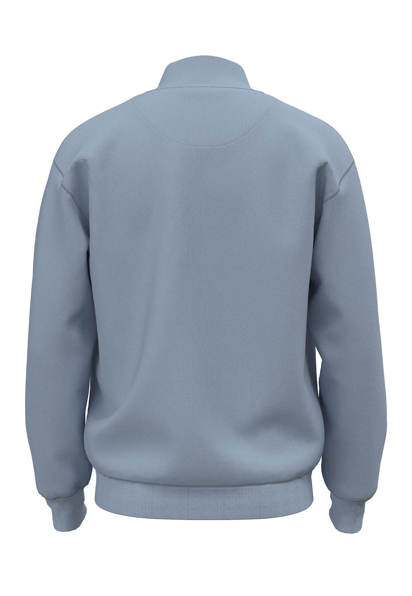 Fynch Hatton Quarter Zip Sweatshirt - Summer Breeze