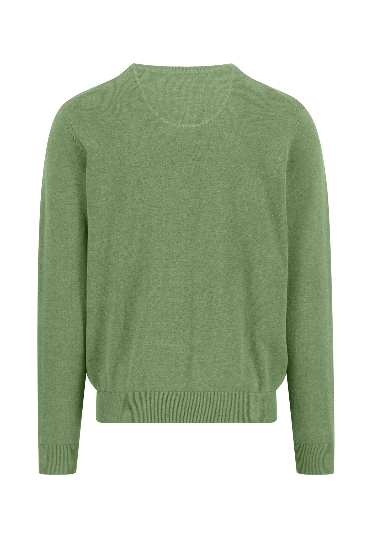 Fynch Hatton Round Neck Knitwear - Avocado
