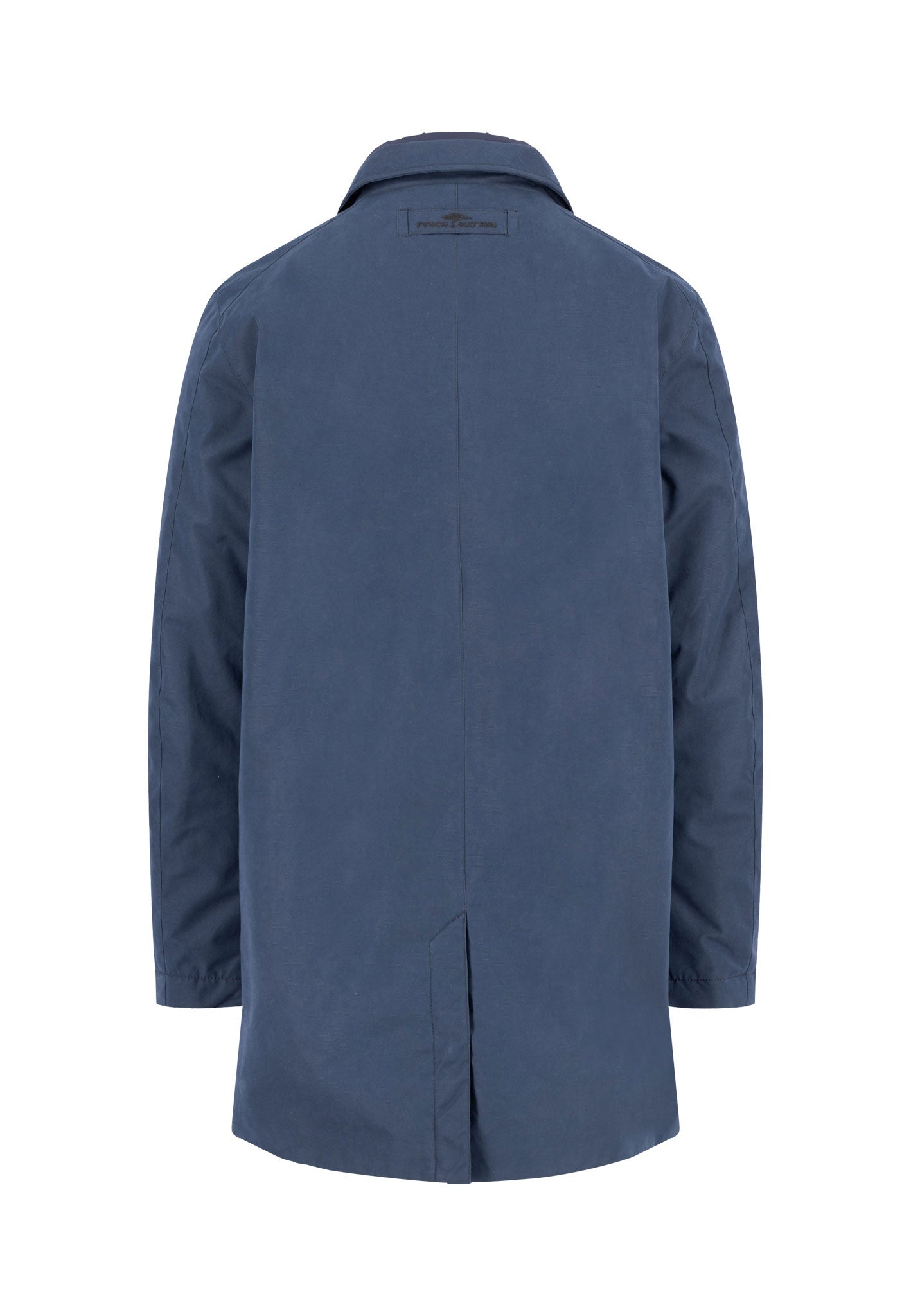 Fynch Hatton Car Coat - Dark Navy