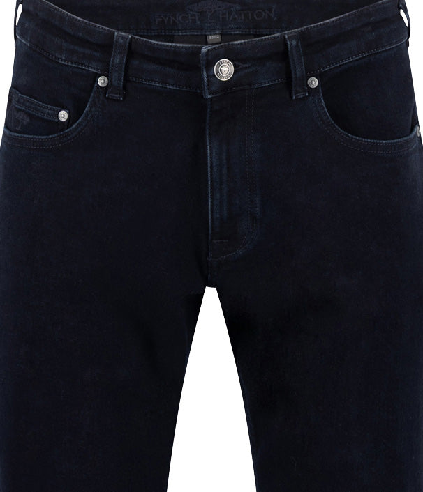 Fynch Hatton Jeans - Blue/Black Denim