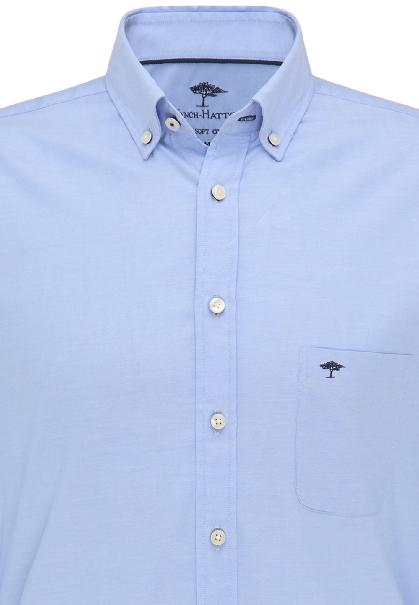 Fynch Hatton Oxford Shirt - Light Blue