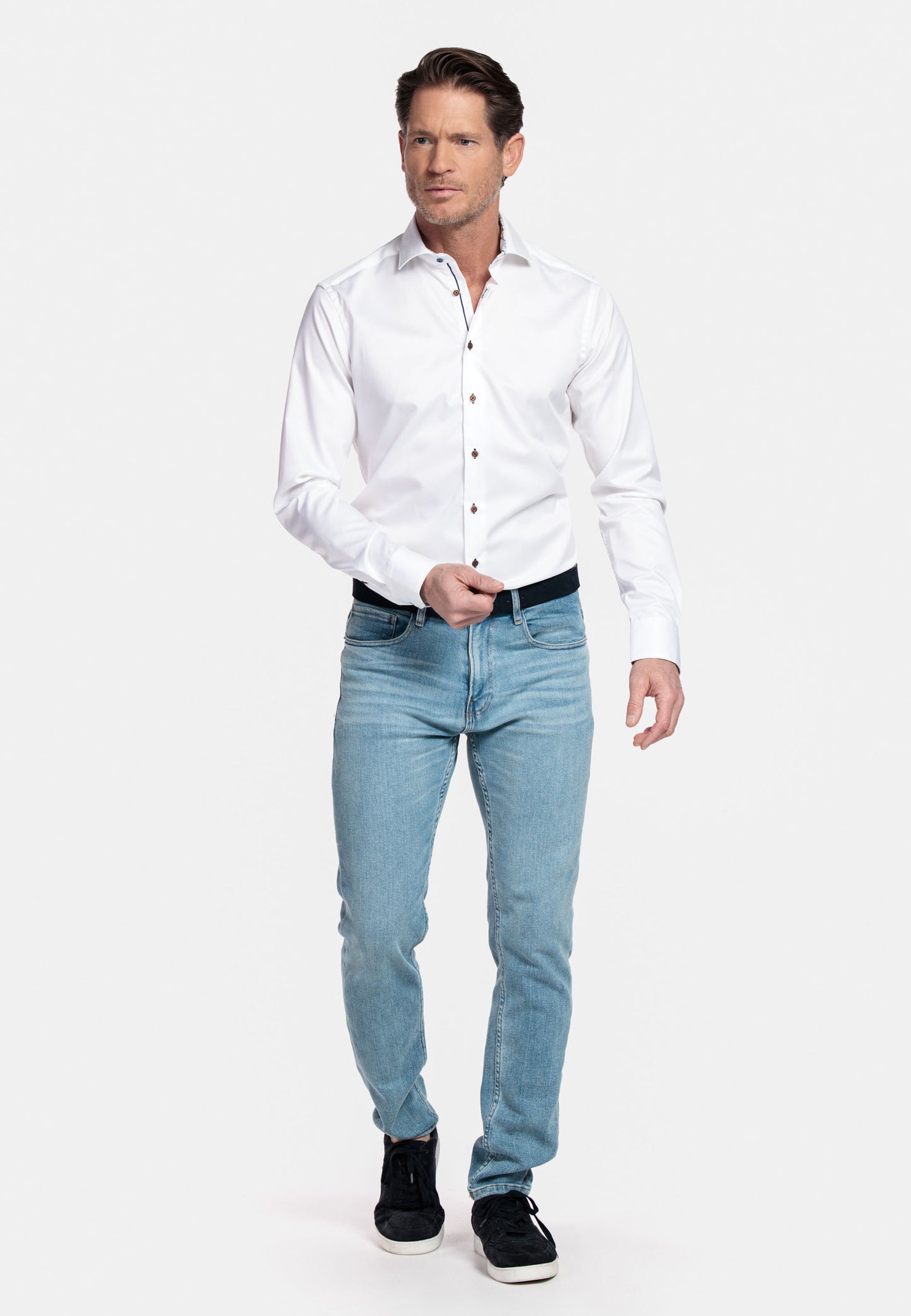 Giordano Modern Fit Shirt - Lorcano - Bright White