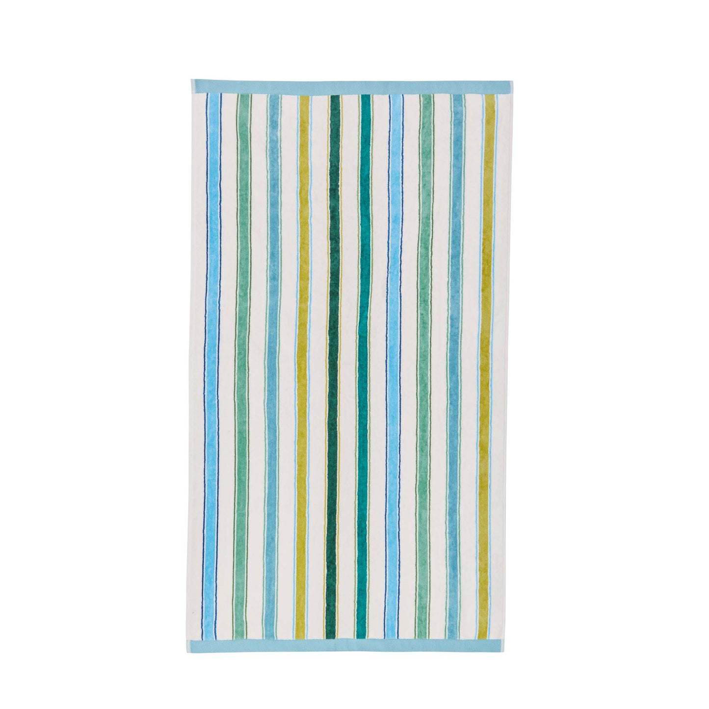 Land & Shore Barrow Stripe Towel - Green