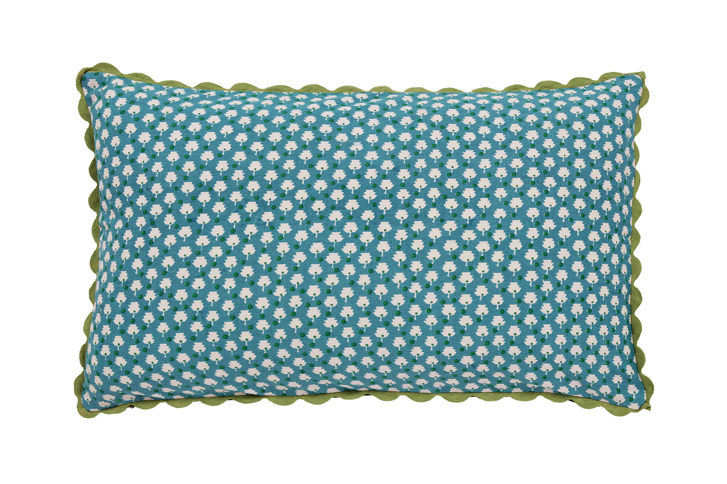 Land & Shore Bramble Cushion - Green