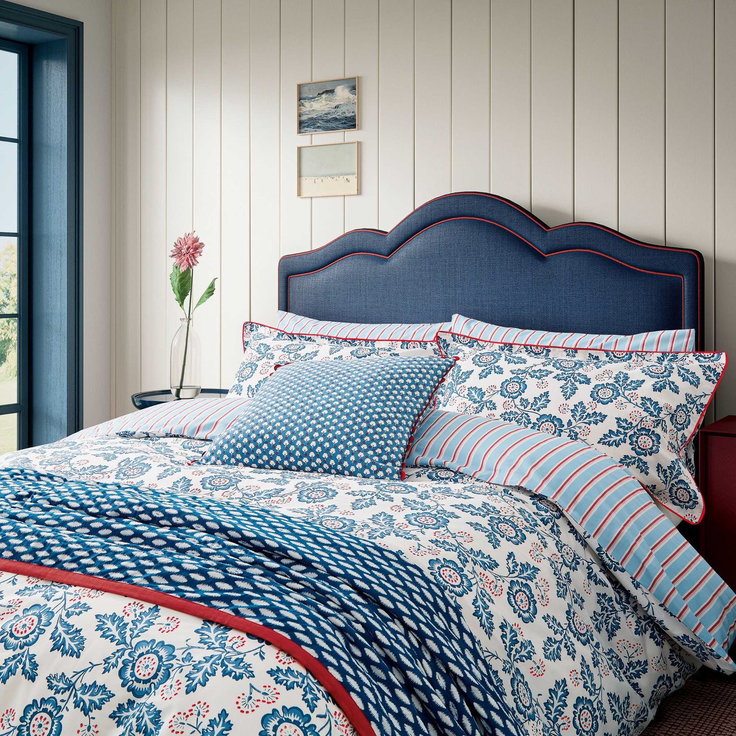 Land & Shore River Cover Set - Blue/Red