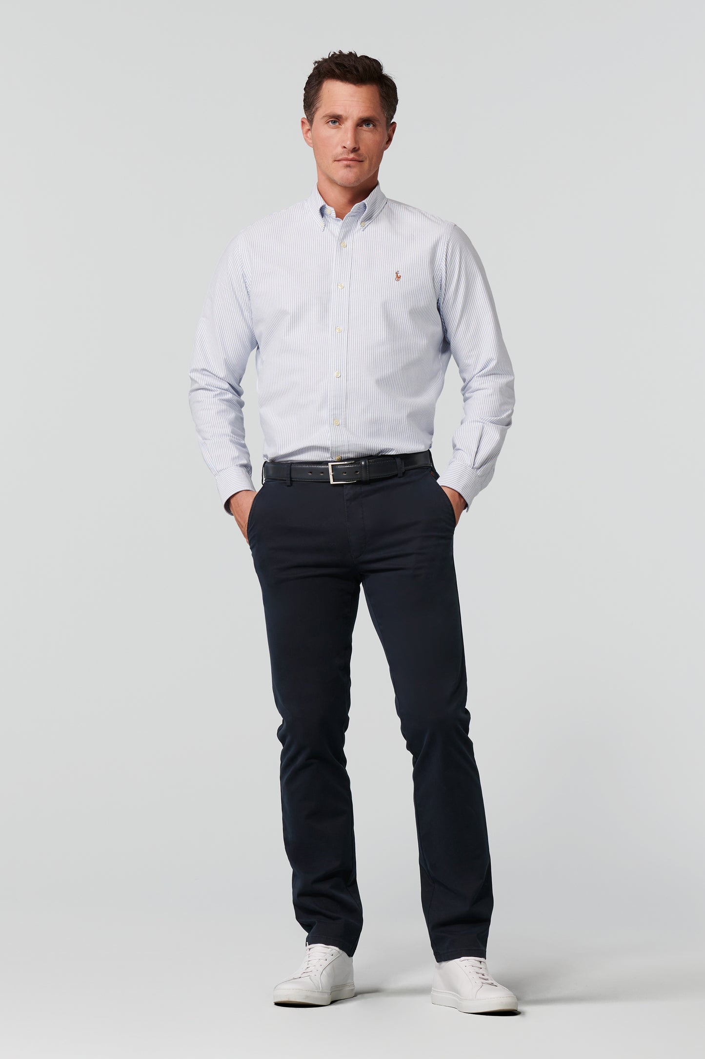 Meyer Trousers - Roma - Navy