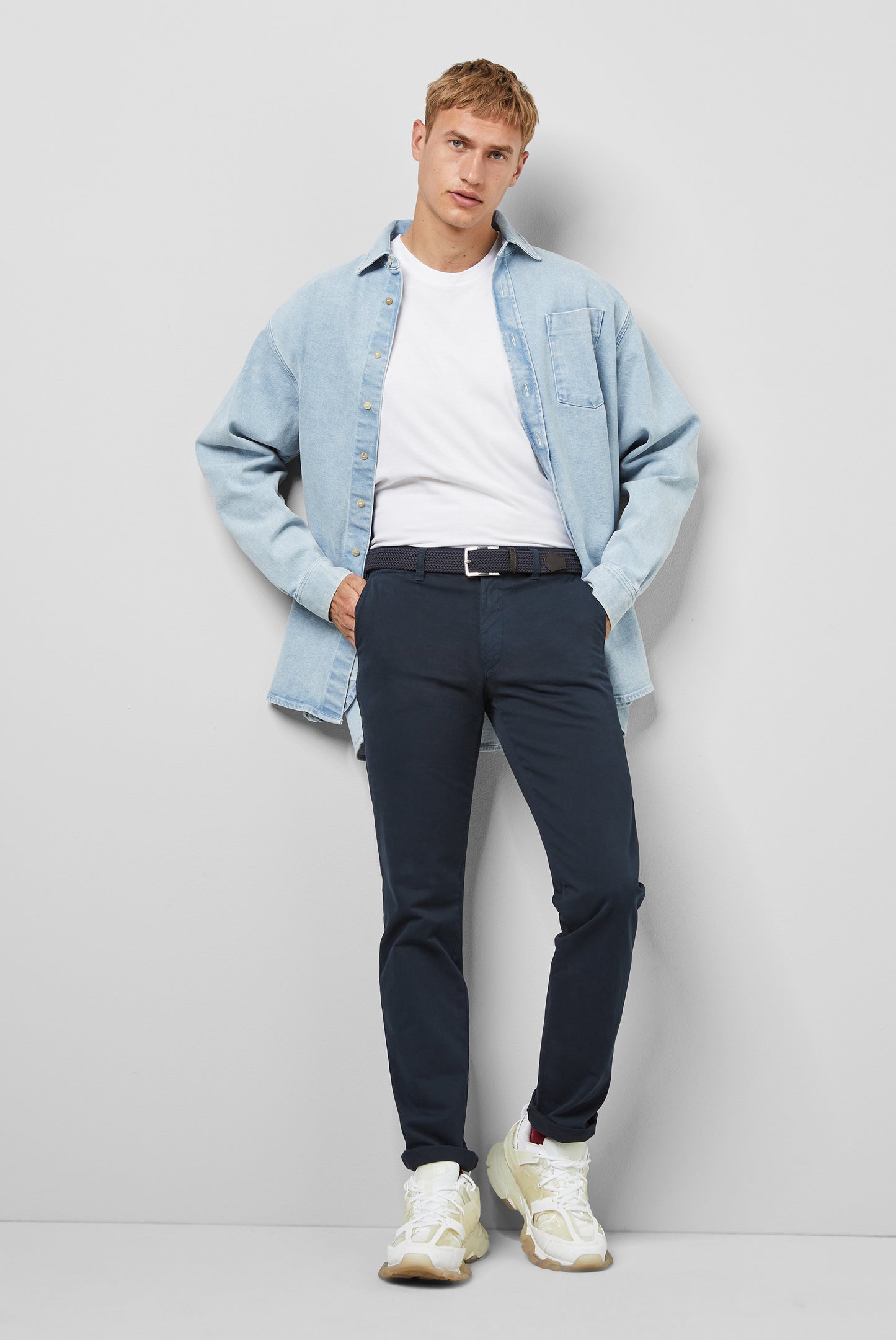 Meyer Trousers - M5 Chino - Dark Blue