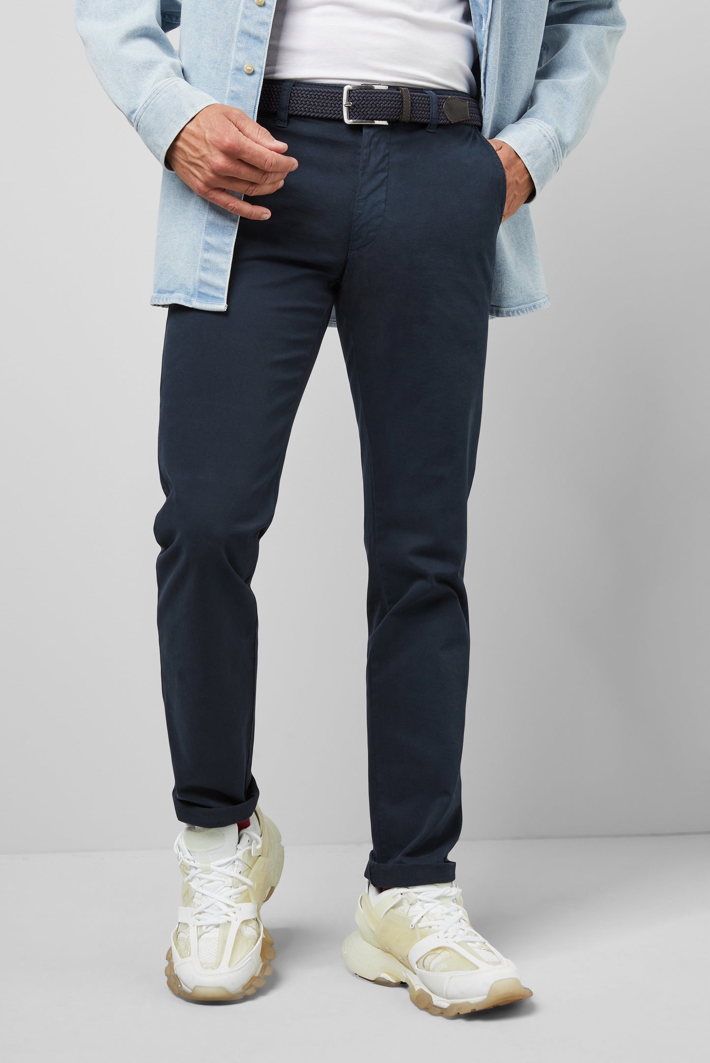 Meyer Trousers - M5 Chino - Dark Blue