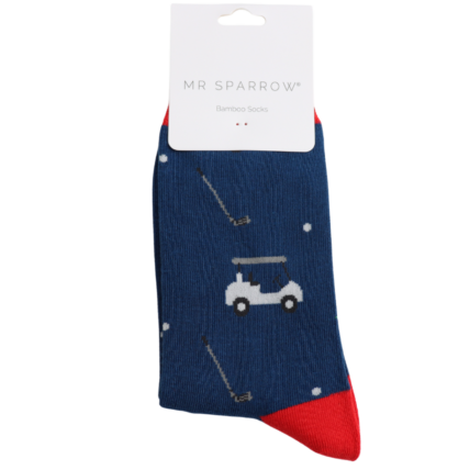 Mr Sparrow Golfing Socks - Navy