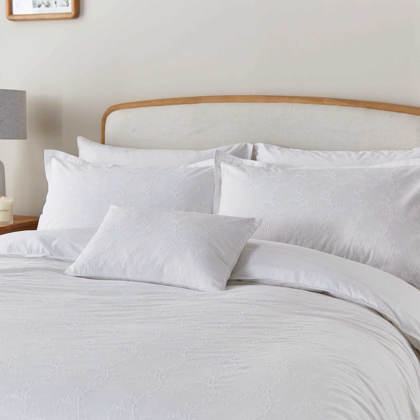 Murmur Bea Duvet Cover Set - White