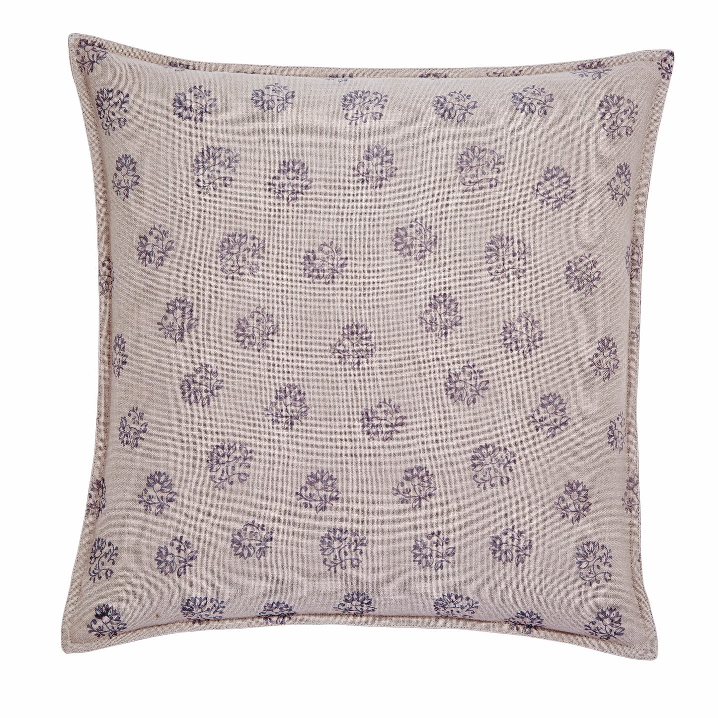Murmur Wren Cushion (Linen & Grey) - 50x50cm