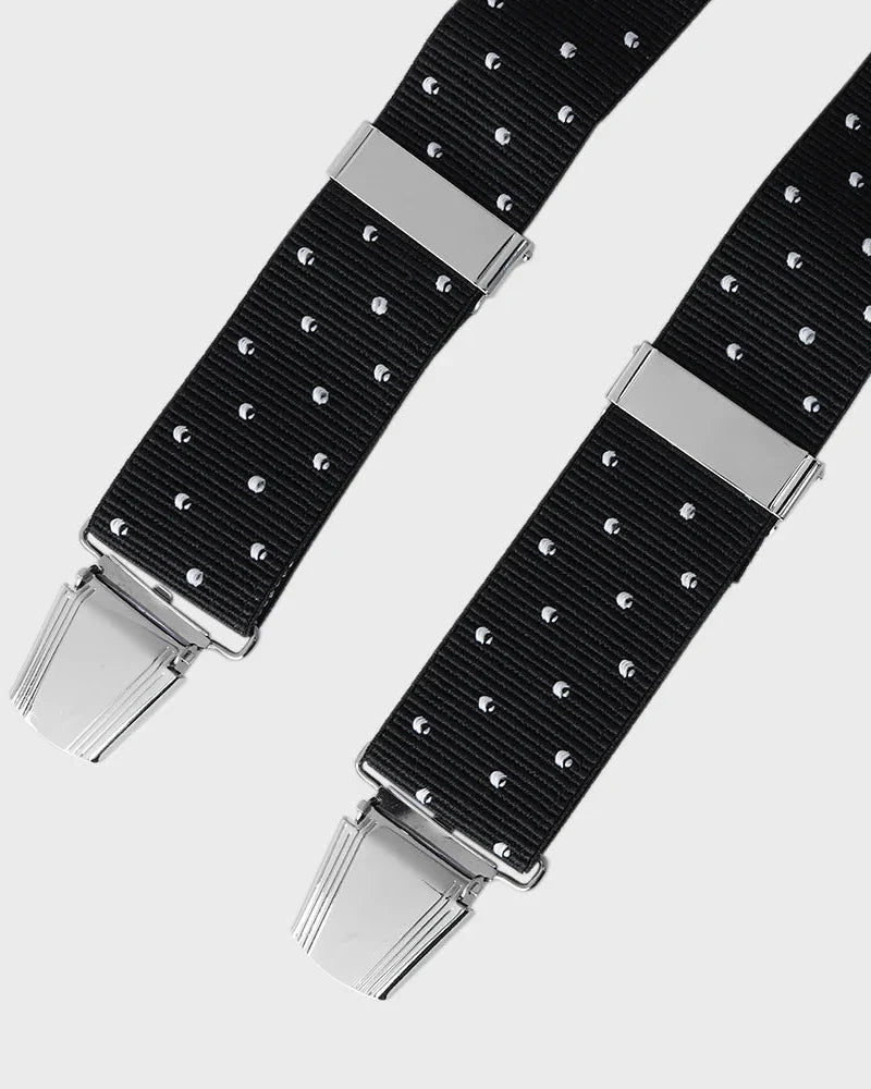 Sophos Braces 35mm Polka Dot - Black