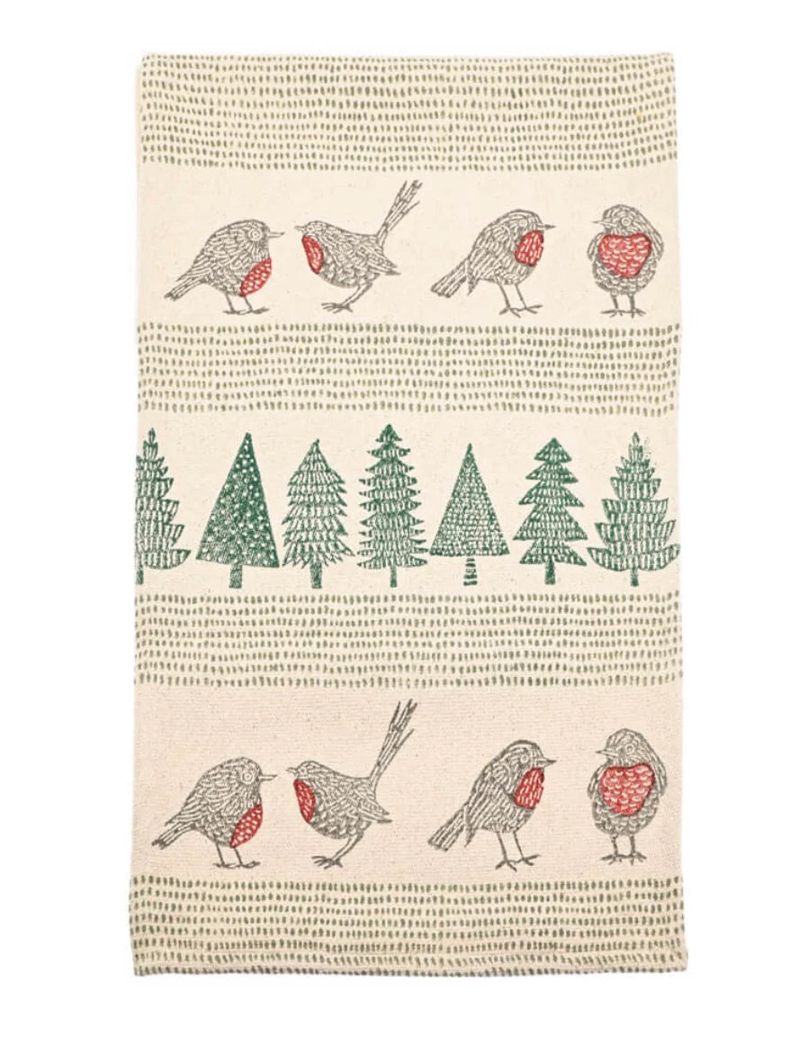 Robin Block Print Runner
